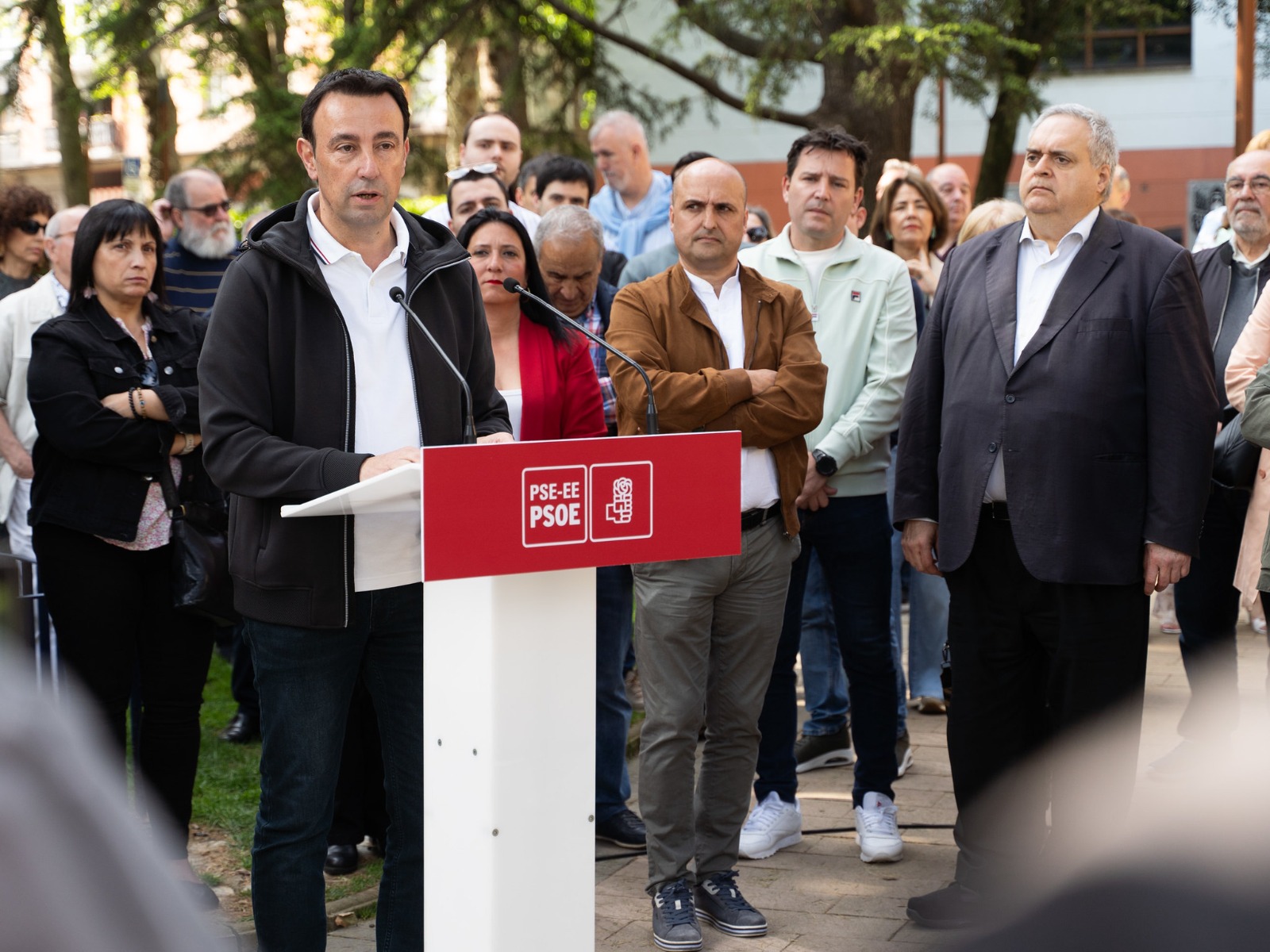 Mikel Torres. Homenaje 30 aniversario atentado Casa del Pueblo en Portugalete